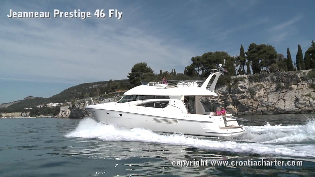 Jeanneau prestige 46 fly - motor yacht for charter in Croatia