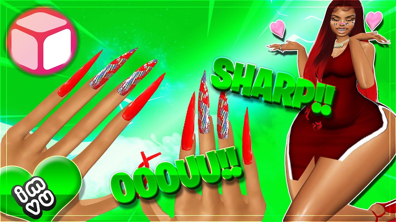 HOW TO CREATE STILETTO NAILS ON IMVU | IMVU Creator Tutorial #IMVU #IMVUCREATOR