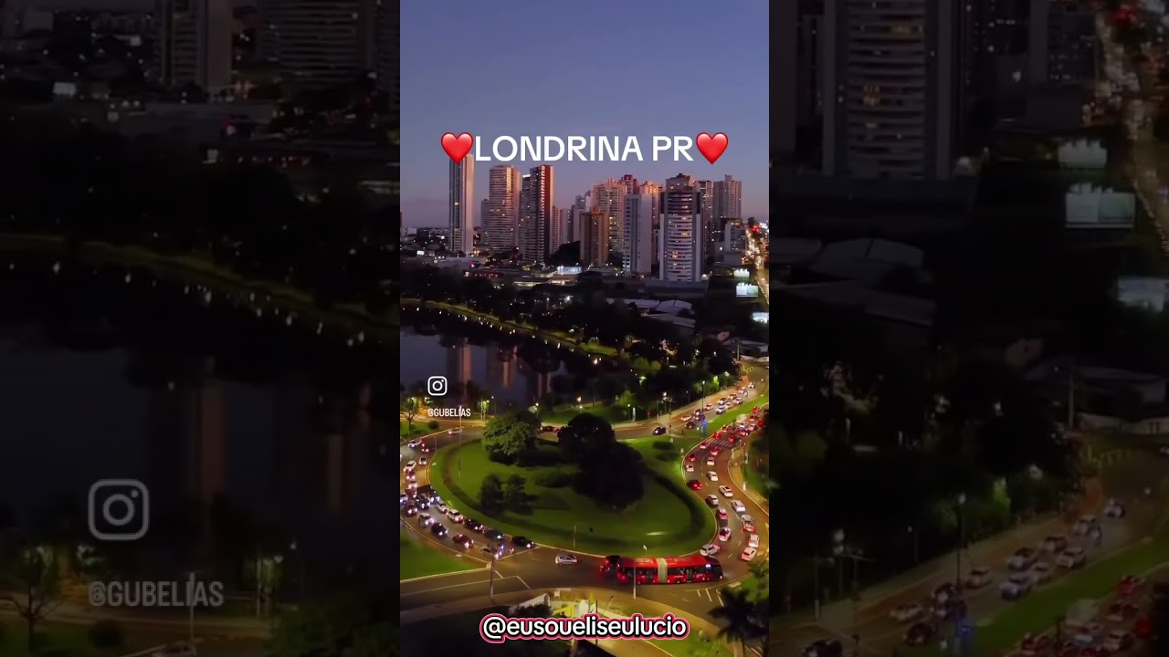 Linda cidade de Londrina Paran&aacute; ❤️ #10mil #deus #linda #londrina #londres #viralvideo #dueto #jesus