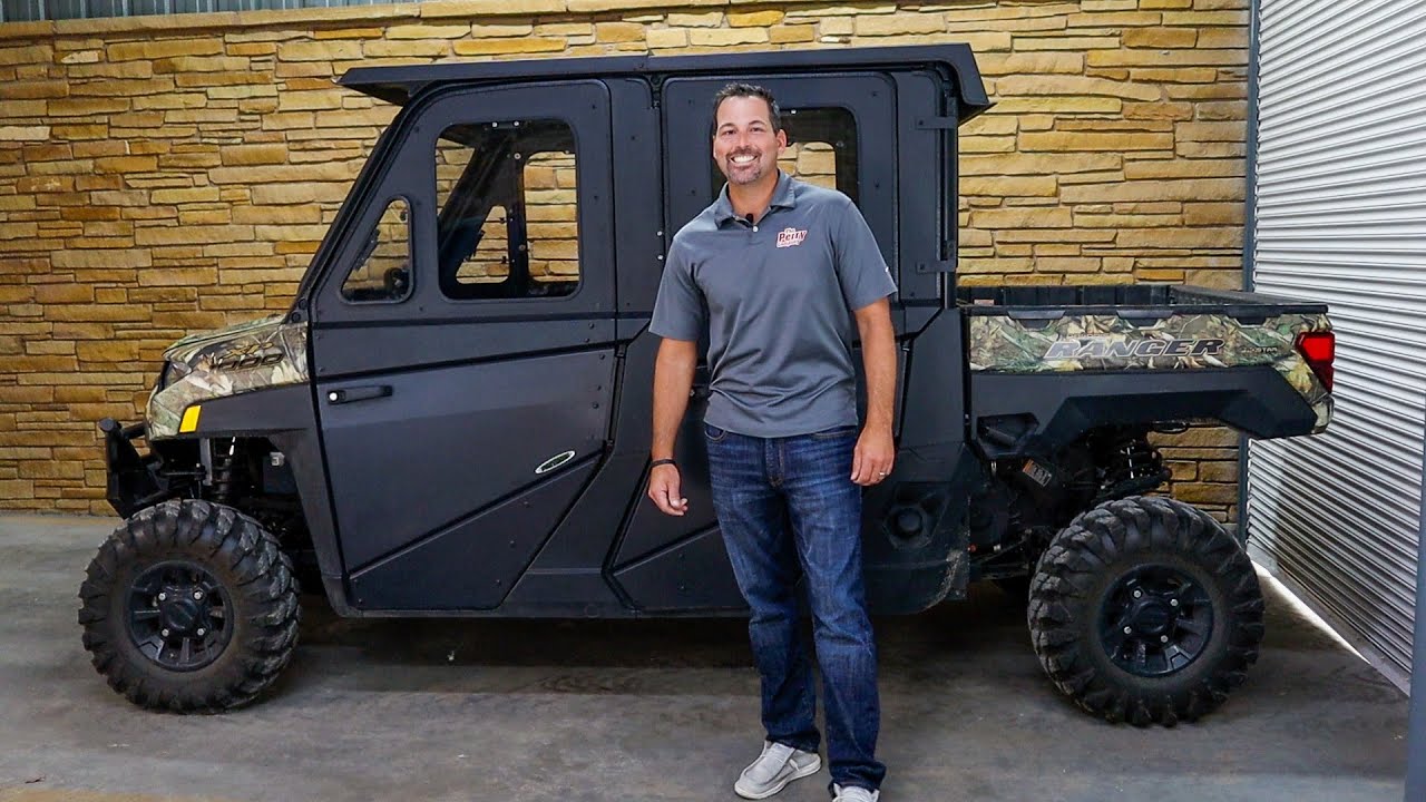 Fortress Convertible Doors - Quick and Easy Removal and Reinstallation for Polaris