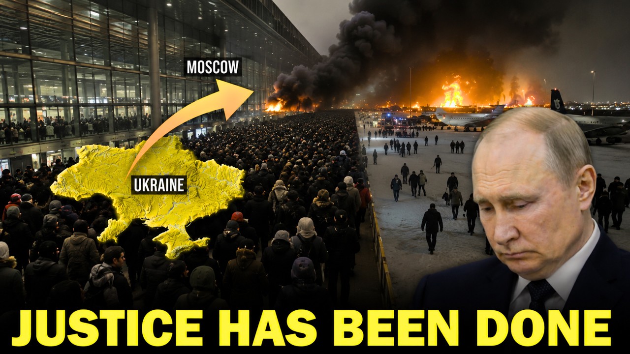 MOSCOW&rsquo;S MAJOR AIRPORTS FORCED TO SHUT DOWN AS UKRAINE LAUNCHES MASSIVE STRIKE ON THE CAPITAL