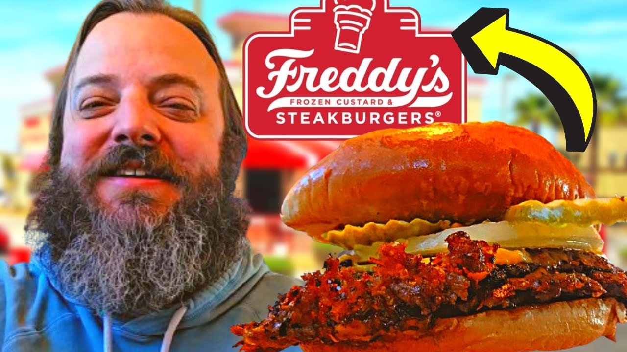 Trying Freddy's Frozen Custard & Steakburgers for the 1st Time! Does It Live Up To The Hype ???