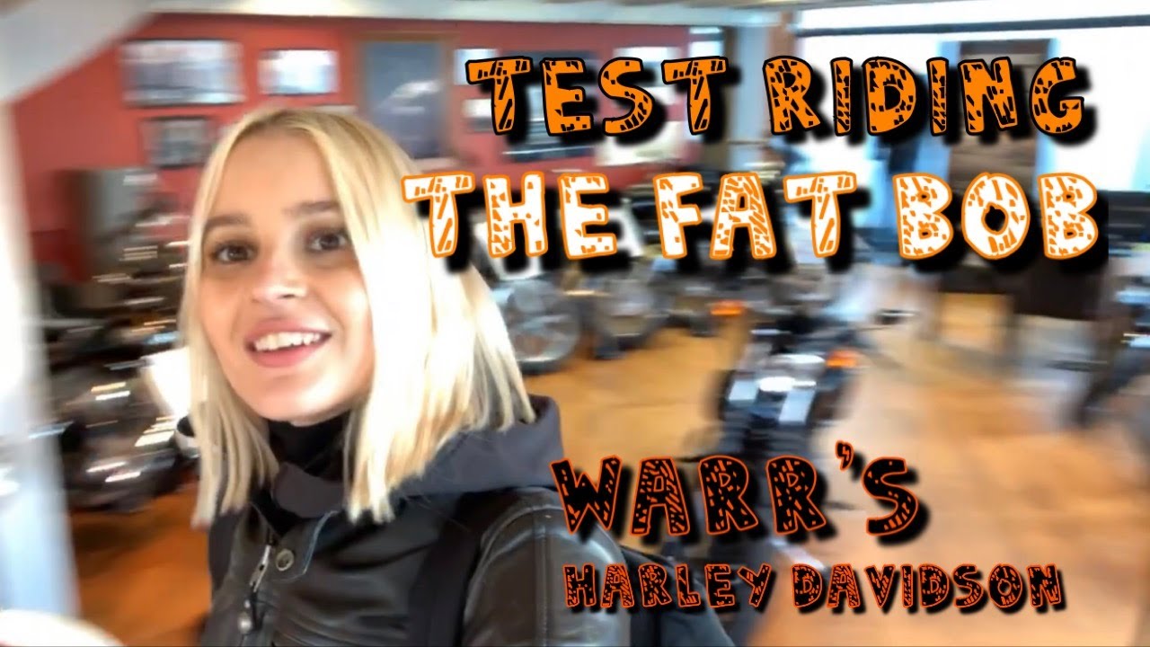 Может ли худая модель ездить на большом мотоцикле Harley Davidson? Доминика впервые садится за ру...