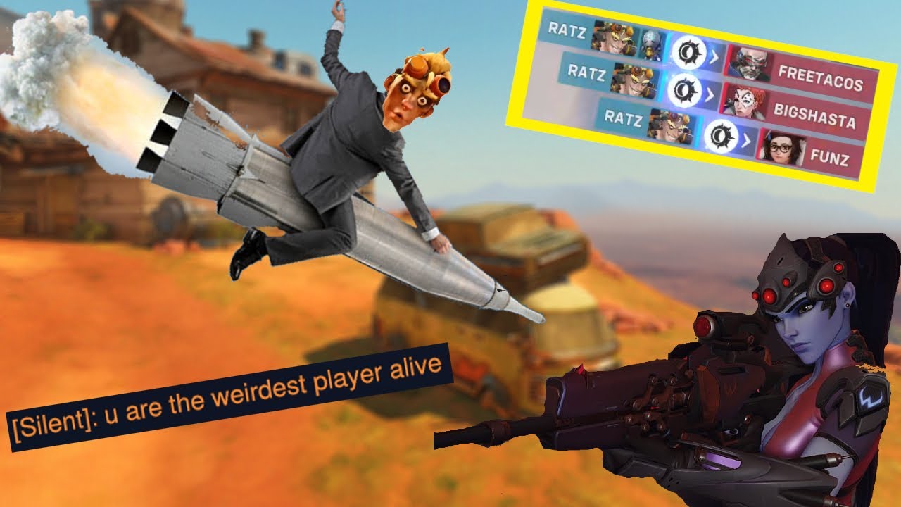 what it ACTUALLY looks like to one trick junkrat