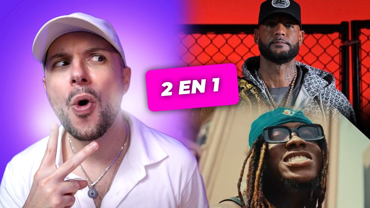 2 FREESTYLES EN 1: Himra (DRILL IVOIRE #4) & Booba (CKO) | REACTION