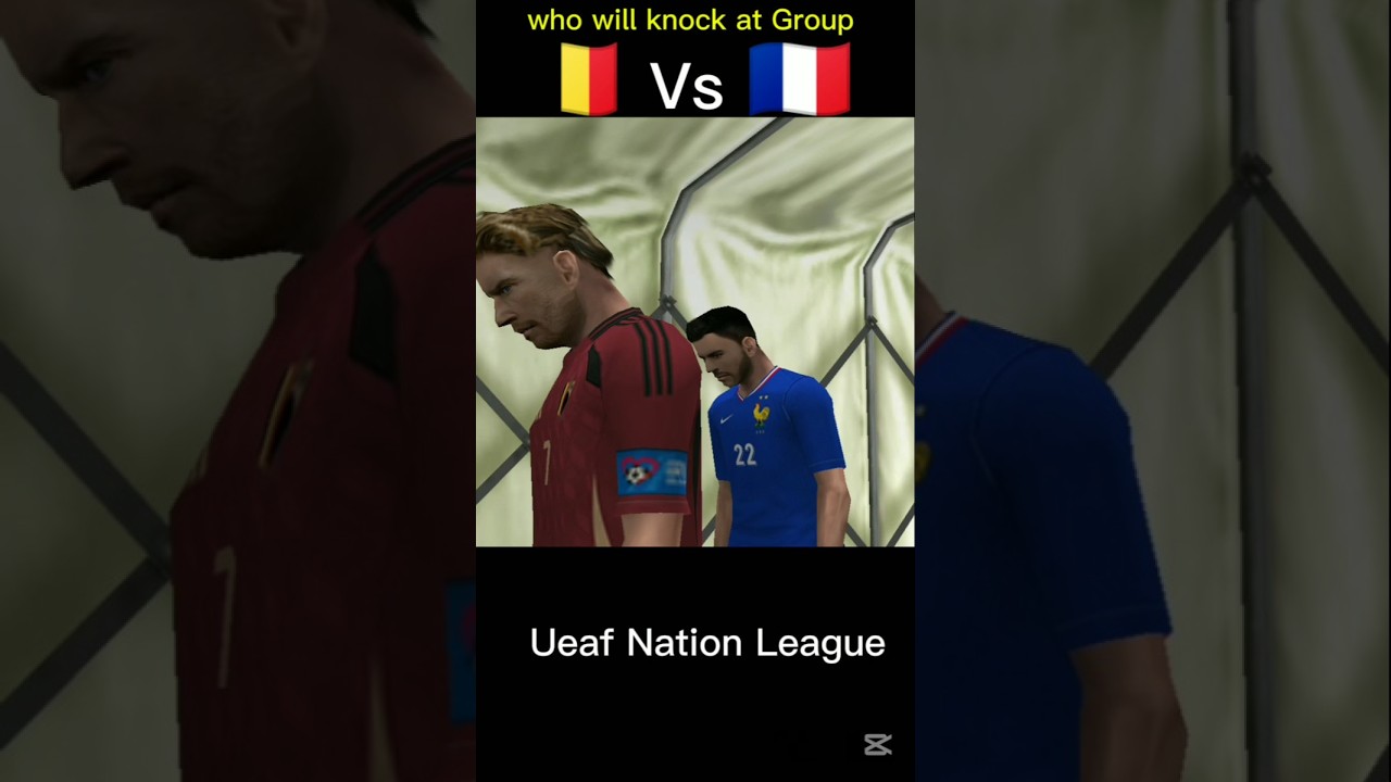 France Vs Belgium|Ueaf Nation League|efootball Pes ppsspp 2026|dembele|de buruna|mabape|Lukaku #dude