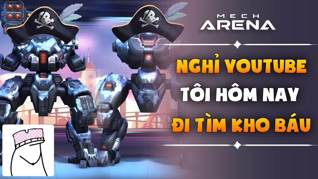 bước vào Đại Hải Trình 😎Đội Hình Ra khơi - Mech Arena