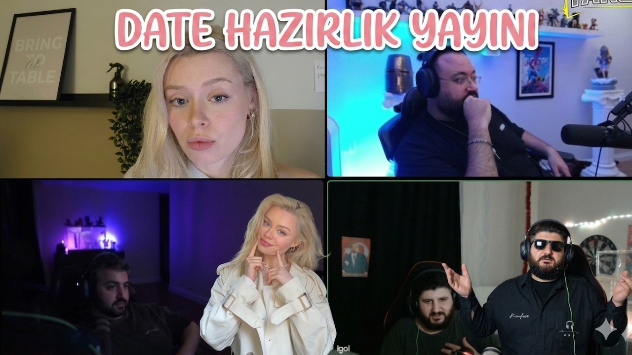 YAKUP TV, BBECKYG İLE DATE HAZIRLIK - FULL YAYIN w/ @jahreinboss   @Swaggybark ​
