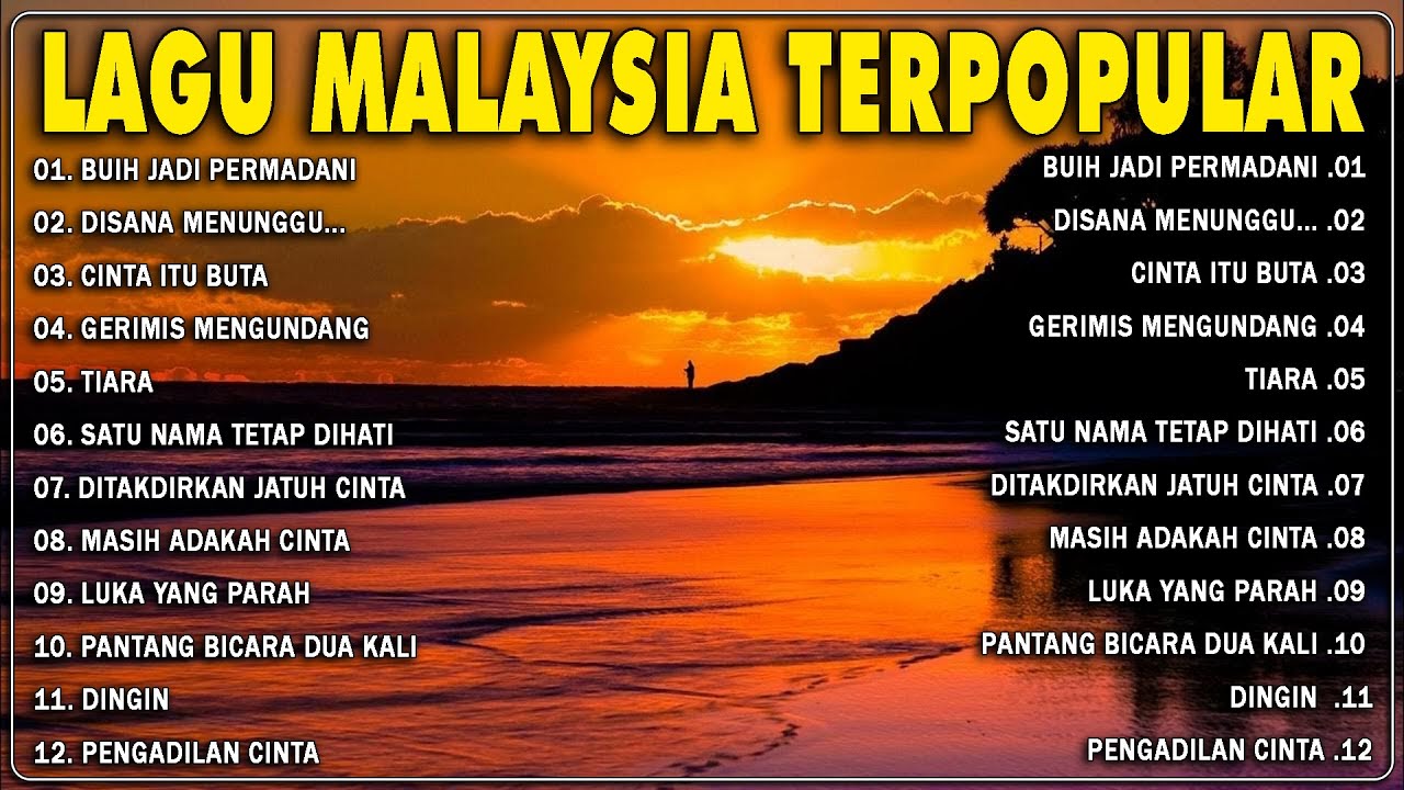 Tanpa Iklan Lagu Malaysia Lama Populer 2025 Lagu Malaysia 90an Full Album💦
