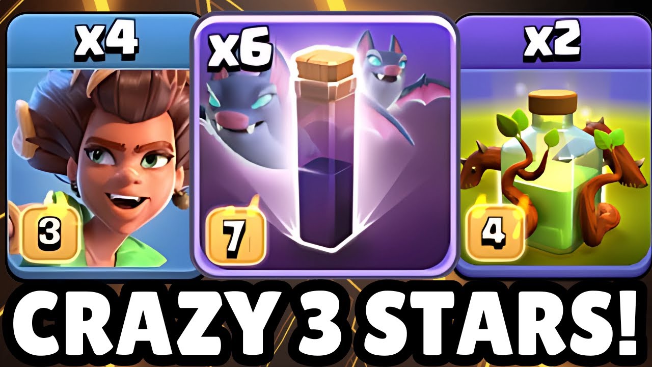 I BROKE THE META with BAT SPELLS at TH17! (INSANE Strategy)
