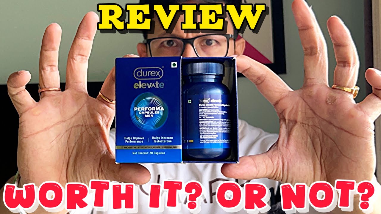 durex Elevate Performa Capsule Men Honest Review After 7 Days