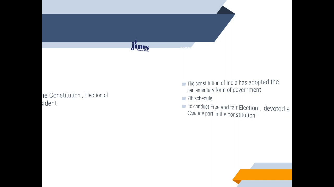 Introduction of Election Law in India
