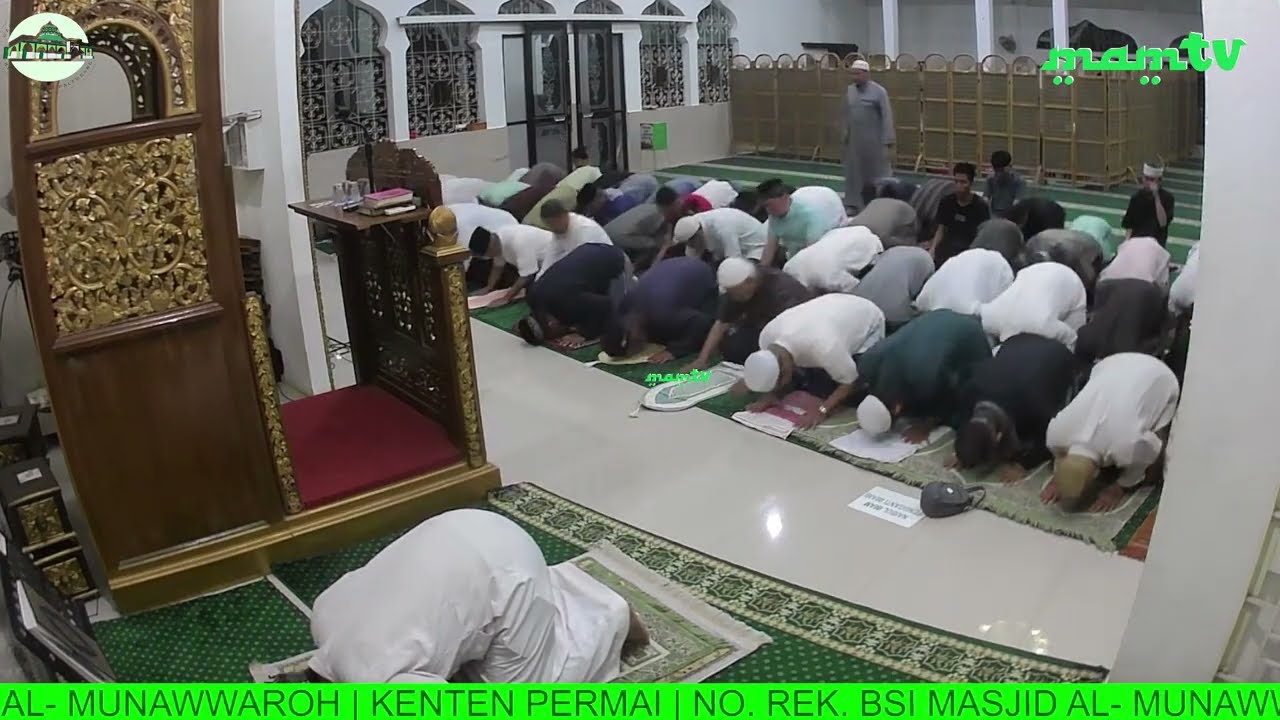 🔴LIVE |   SHOLAT MAGHRIB | MASJID AL-MUNAWWAROH KENTEN PERMAI PALEMBANG