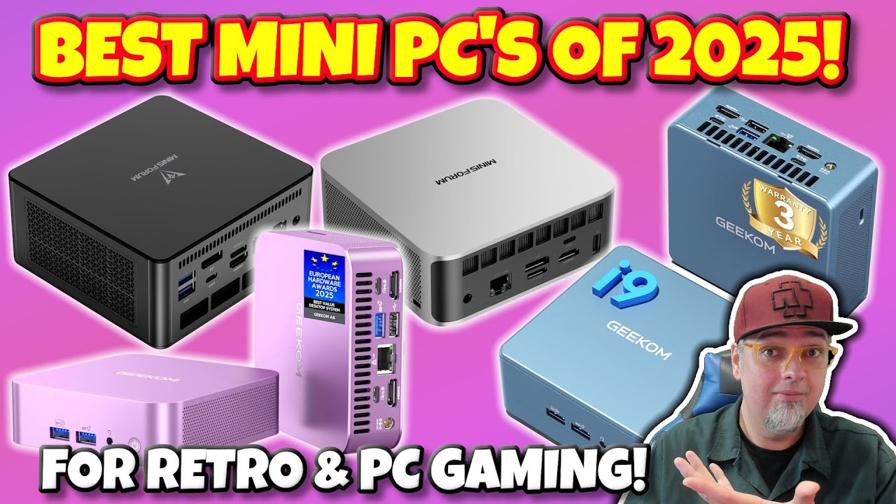 Пять лучших мини-ПК 2025 года для игр и ретро-эмуляции!