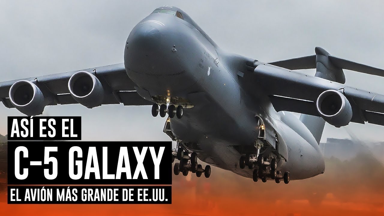 Dentro del C-5 Super Galaxy: El Avi&oacute;n de Transporte Militar M&aacute;s Grande y Definitivo
