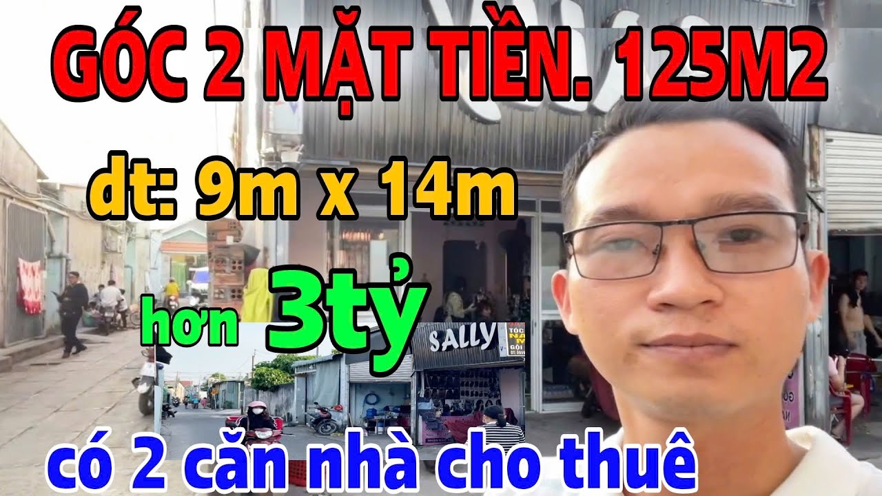 Hơn 3tỷ, Có 125m² Đất Thổ Cư Thuận An. Tặng 2 căn nhà cấp 4, đang cho Thuê. #816