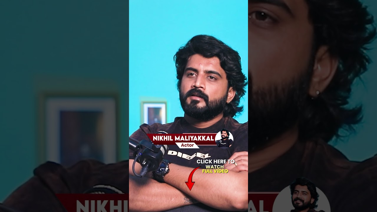 Bigg Boss Nikhil about Kavya | #shorts #trending #podcastinterview #nikhilmaliyakkal #kavyashree