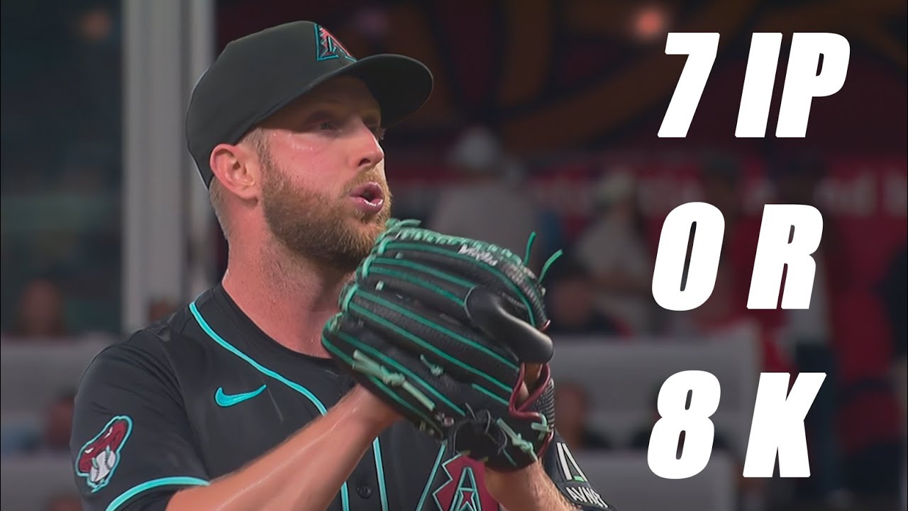 Merrill Kelly Strikes Out 8, Allows Just 1 Hit in 7 Shutout Innings vs Braves