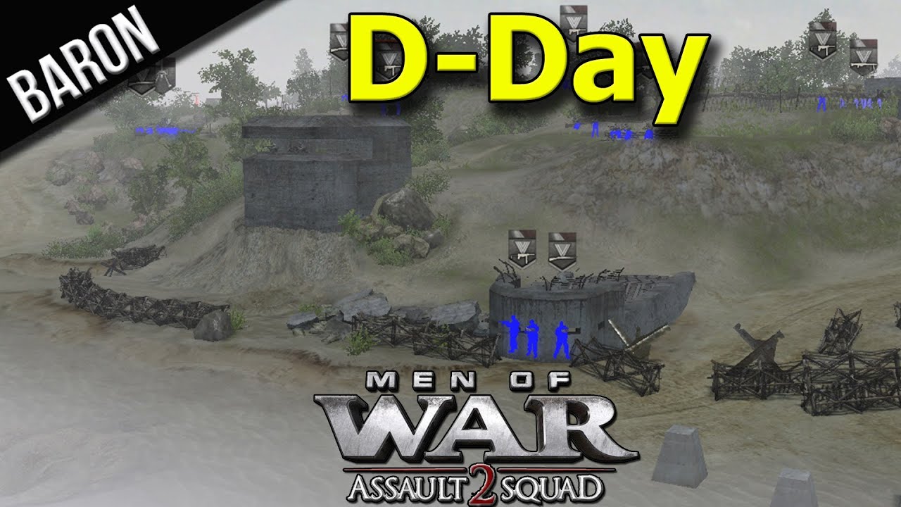 MOWAS 2 - D-Day, German Defense of Normandy - Men of War Assault Squad 2