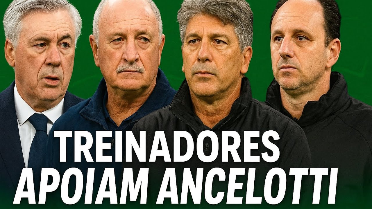 Treinadores Brasileiros Defendem Ancelotti Após Polêmica na CBF! 🇧🇷🔥