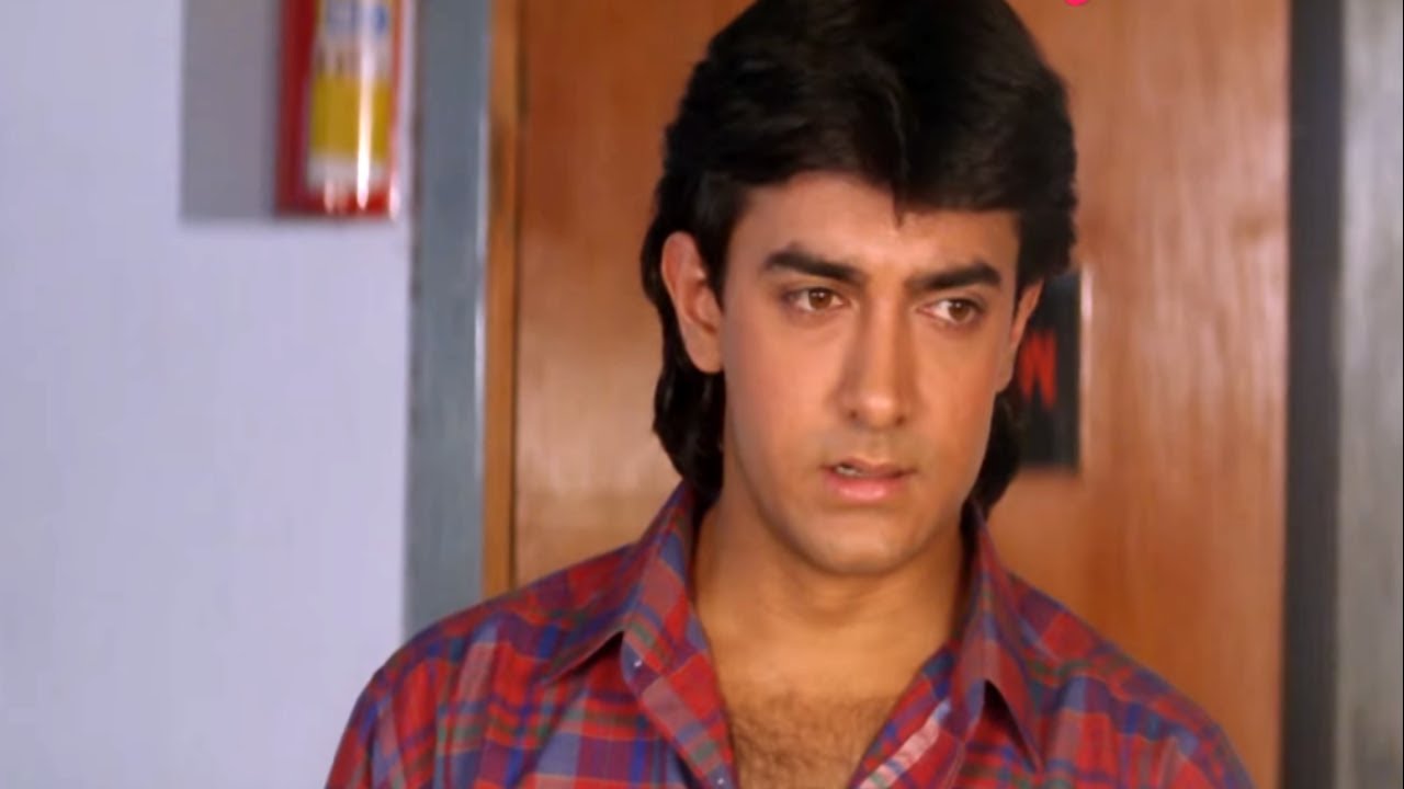 आमिर खान का दर्दभरा मूवी सीन | Hum Hain Rahi Pyaar Ke | Juhi Chawla | Amir Khan | Emotional Scene