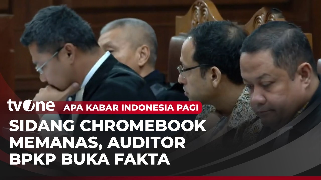 Sidang Lanjutan Kasus Korupsi Chromebook, Kesaksian Auditor BPKP Beri Kesaksian | AKIP tvOne
