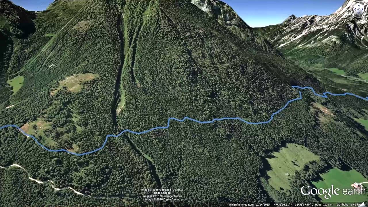 SalzAlpenTour | Ramsauer - Schattseitweg | Wandern Bayern Salzburg Ober&ouml;sterreich | GPS-Track