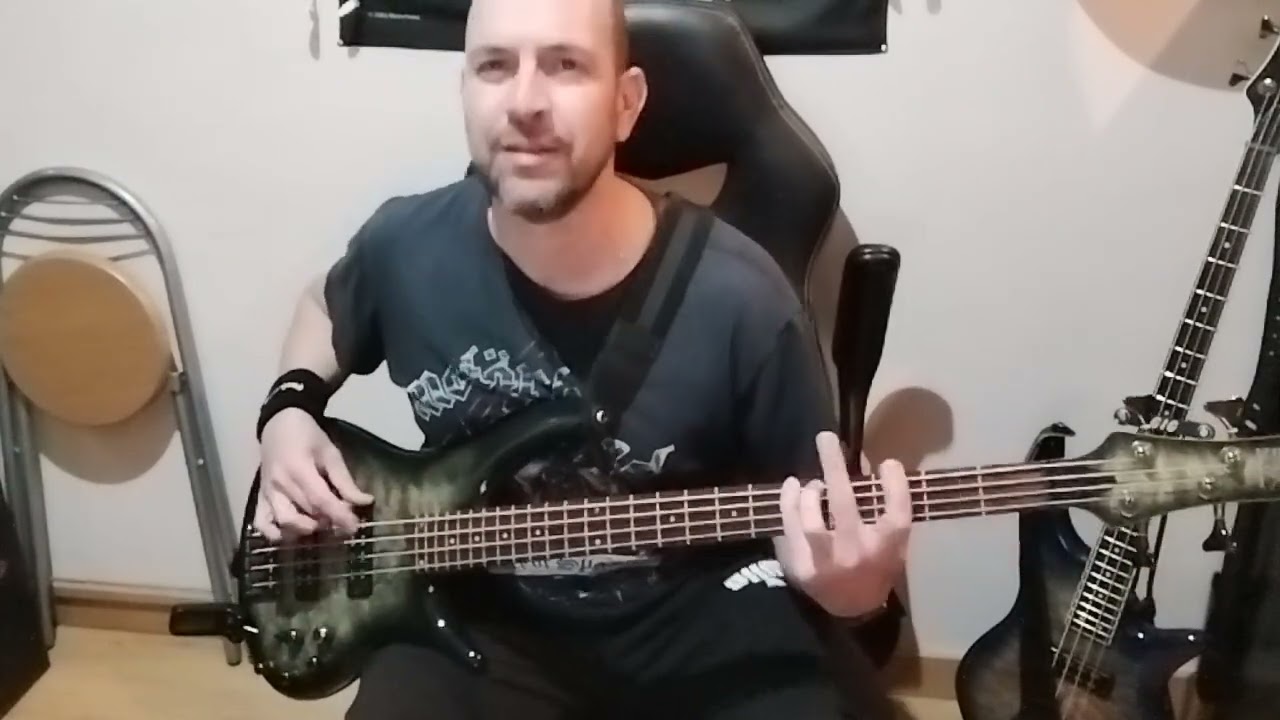 bass cover we're An American Band. Grand Funk Railroad.