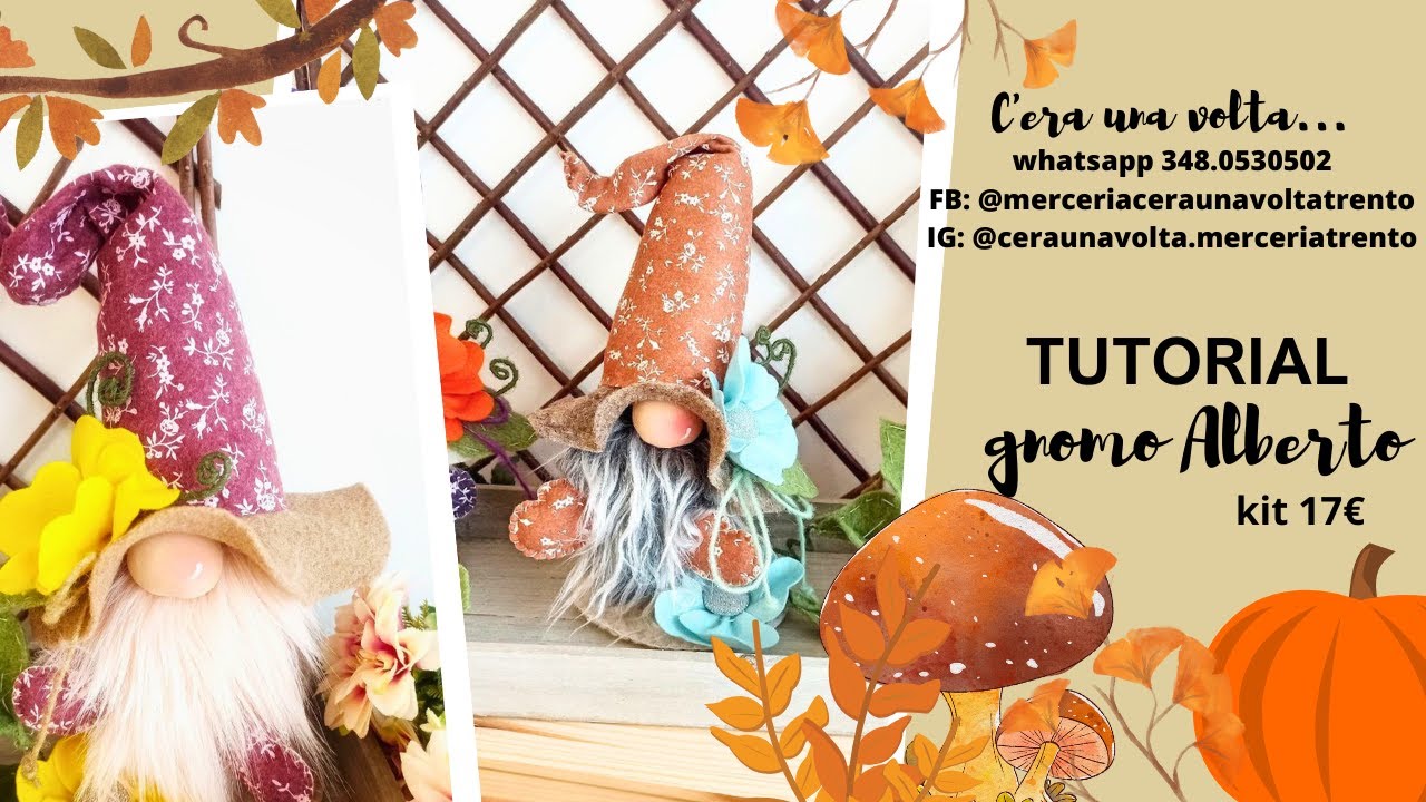 TUTORIAL ALBERTO lo gnomo autunnale