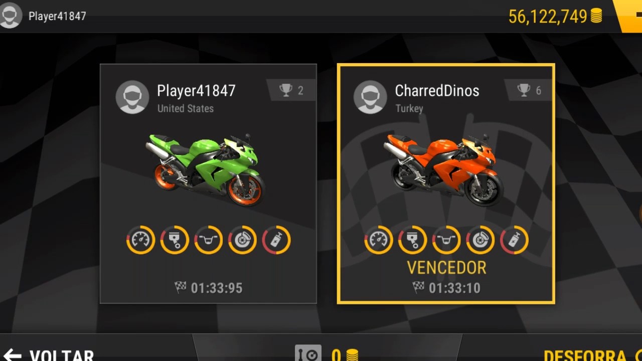 MOTO RACING 3D  (MULTIPLAYER) TOP