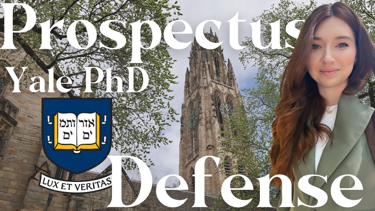 Defending my PhD Prospectus | A Week in the Life of a Yale History/African American Studies Student