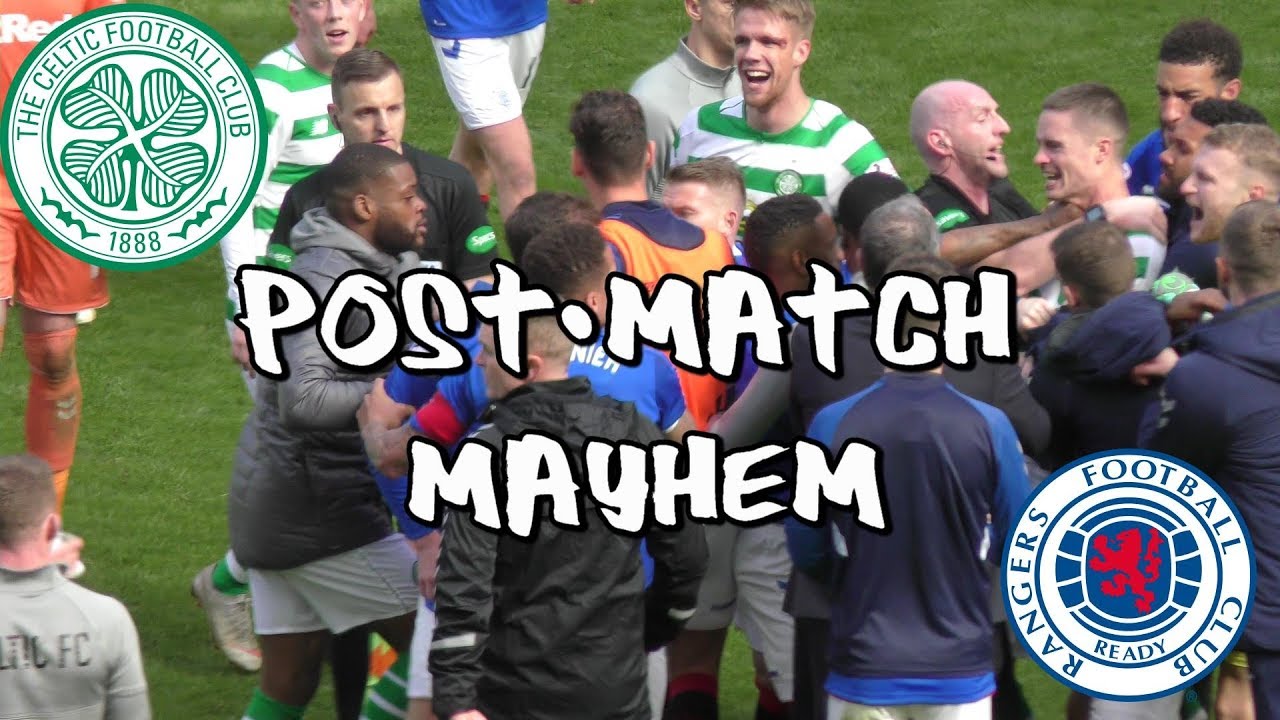 Celtic 2 - Rangers 1 - Post Match Mayhem (Including Candeias Crack-Up) - 31 March 2019