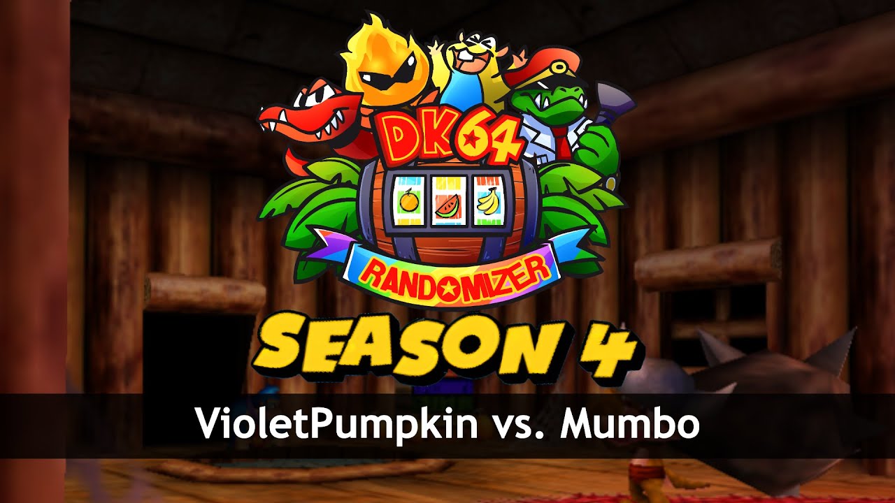 DK64 Randomizer | S4 Tournament Qualifier 2 | VioletPumpkin vs MumboToken