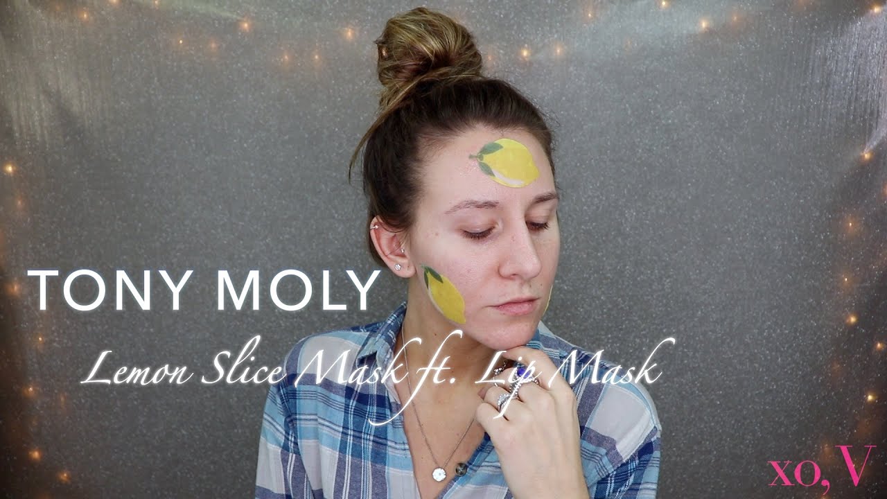 TONY MOLY LEMON BRIGHTENING MASK | Best TonyMoly Face Masks | TonyMoly Face Mask Try On