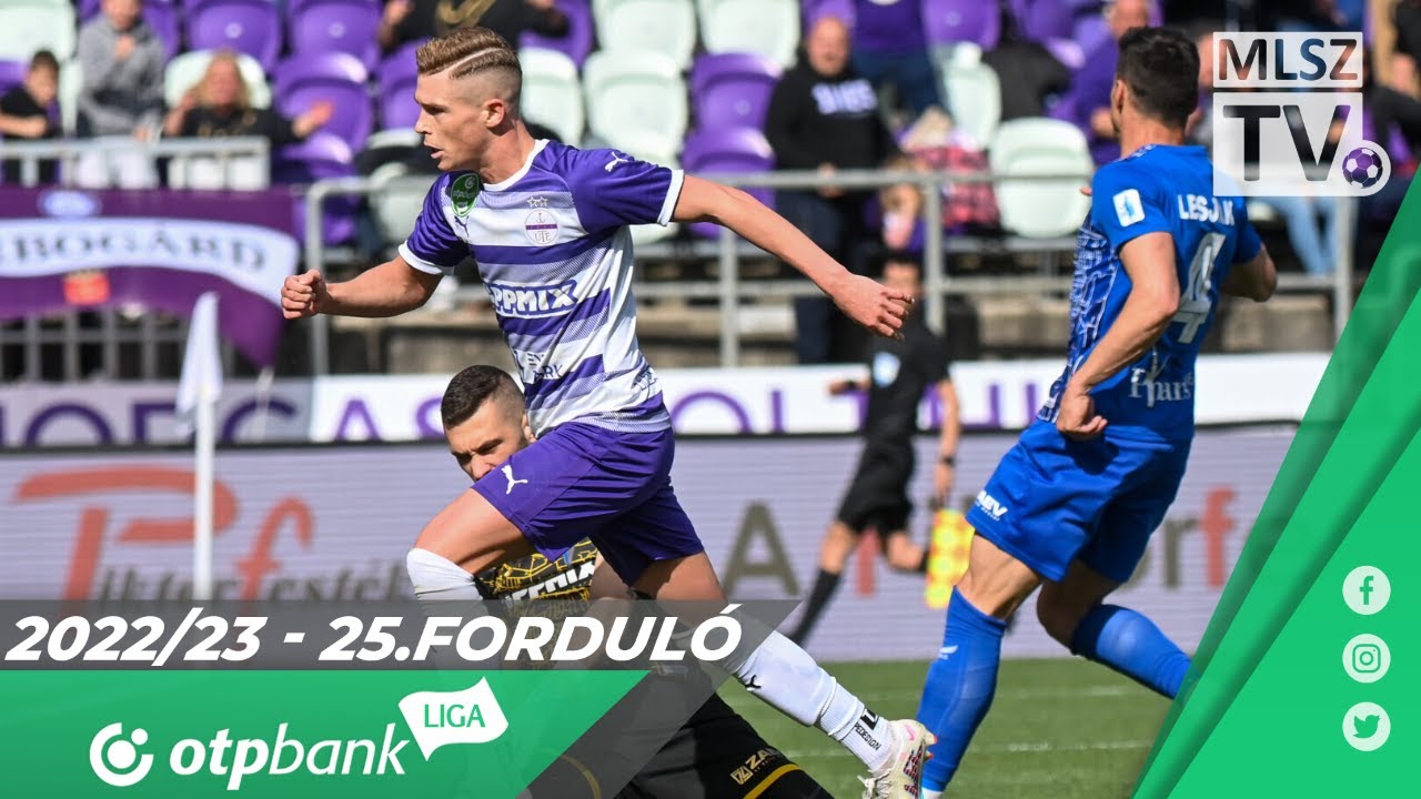 Újpest FC – ZTE FC | 3-2 | (1-0) | OTP Bank Liga | 25. forduló | MLSZTV
