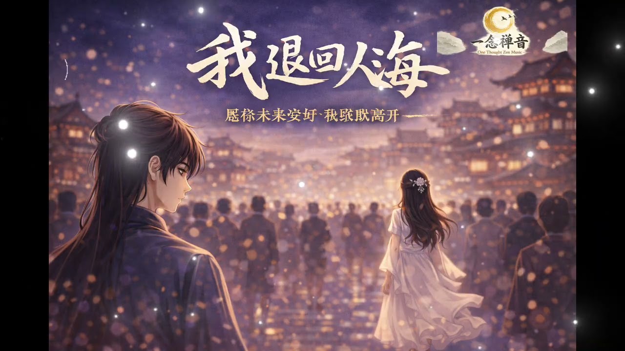 《我退回人海》Wǒ Tuì Huí Rén Hǎi | 原创古风伤感情歌 | Chinese Sad Ballad