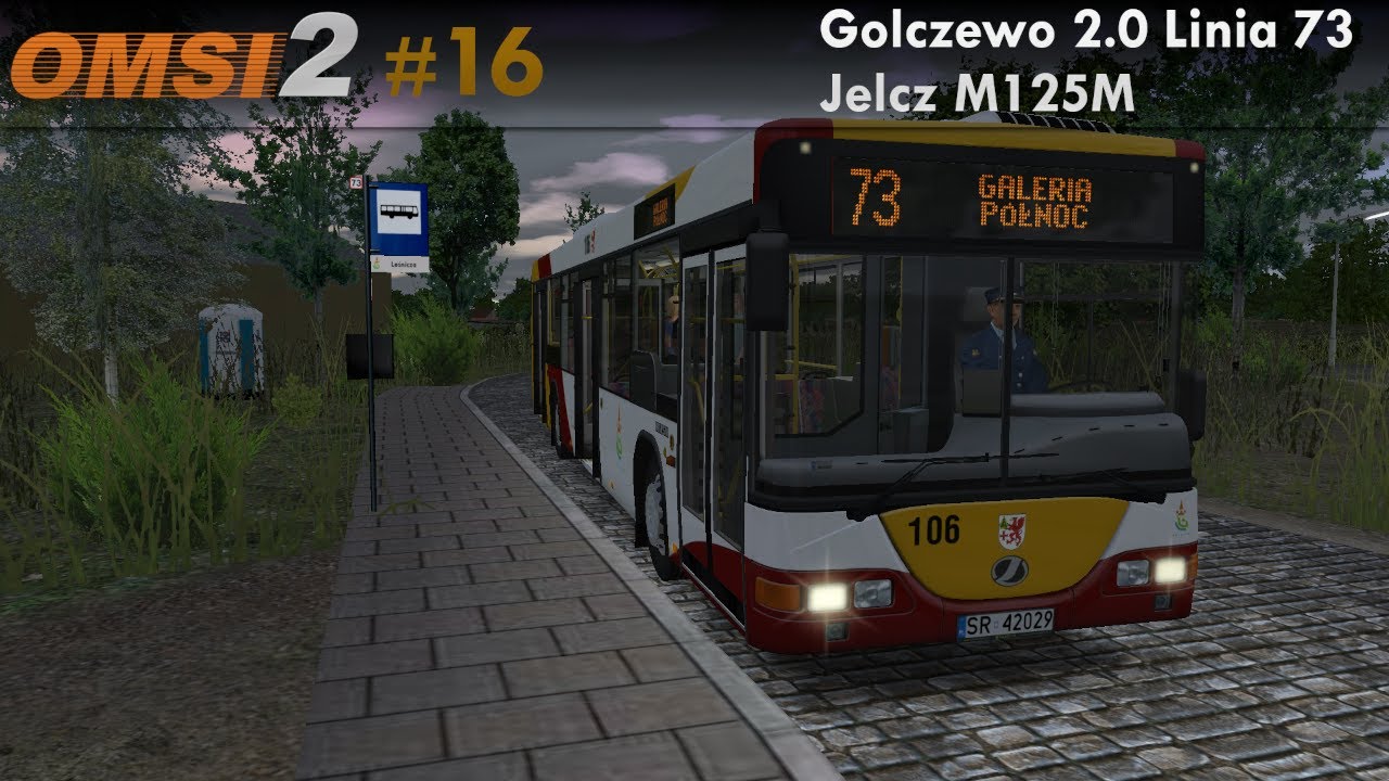 Omsi 2 #16 | Golczewo 2.0 Linia 73 | Jelcz M125M #106