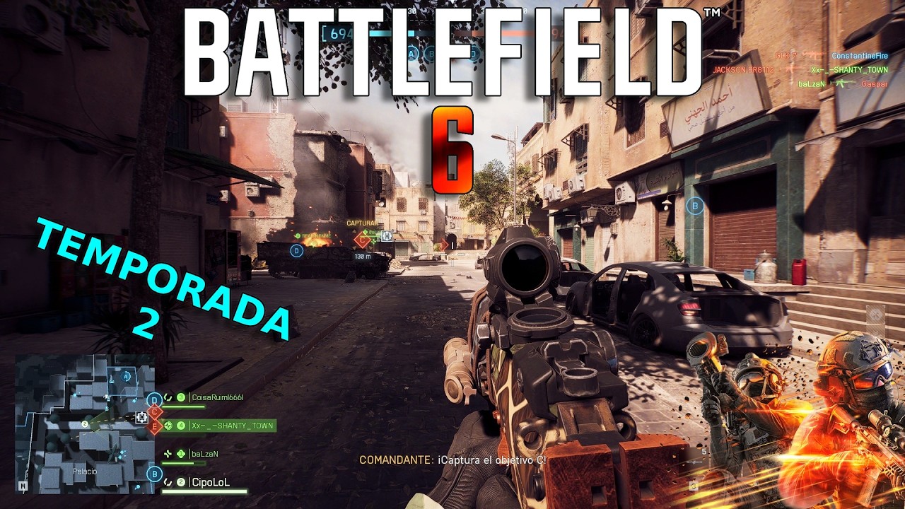 🔴 PC ☠️ BATTLEFIELD 6 EN ESPAÑOL ☠️ COMENZANDO TEMPORADA 2 ☠️ #20