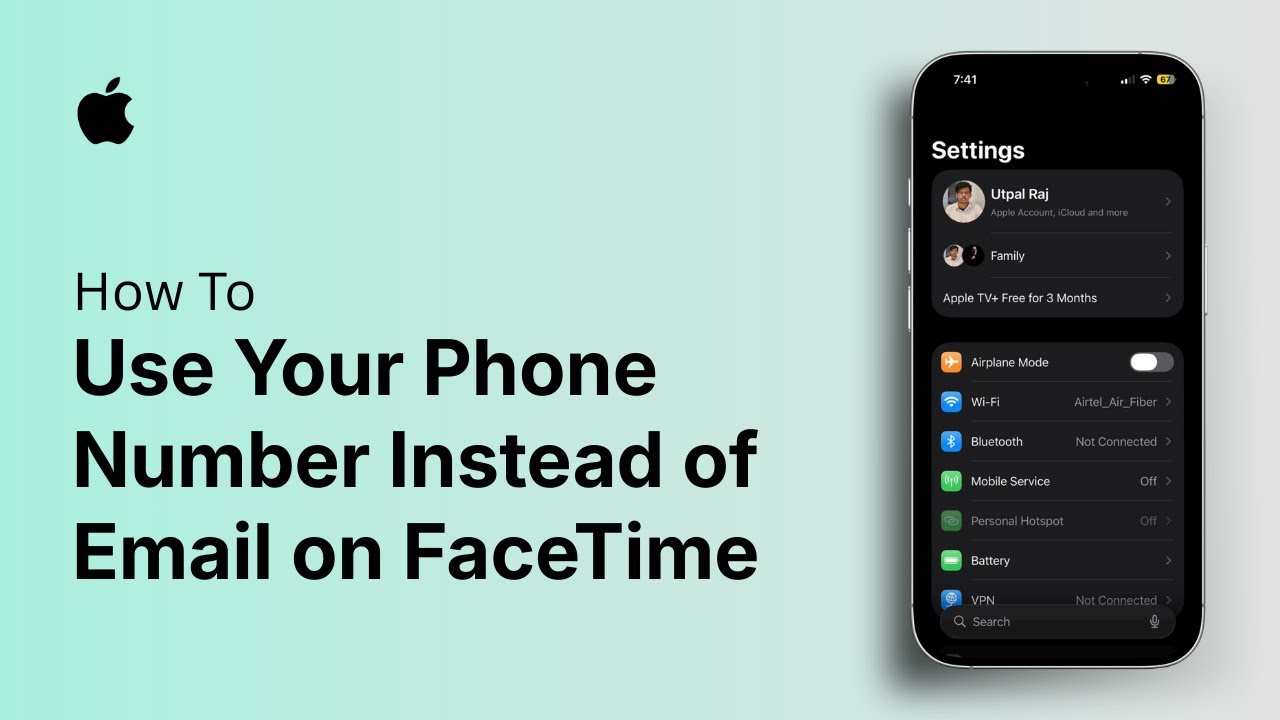 How to Use Your Phone Number Instead of Email on FaceTime