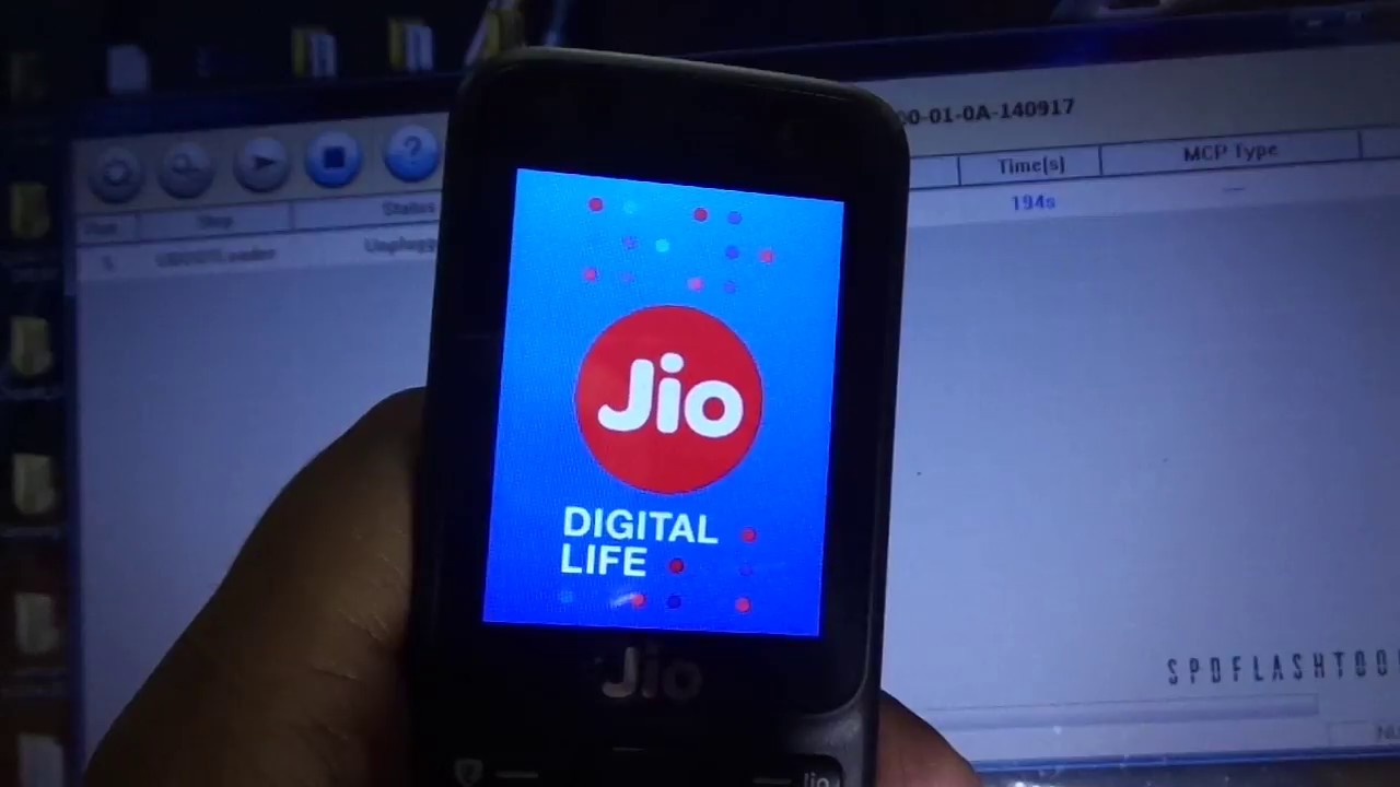 How to flash jiophone F41T / Jiophone hang logo solution
