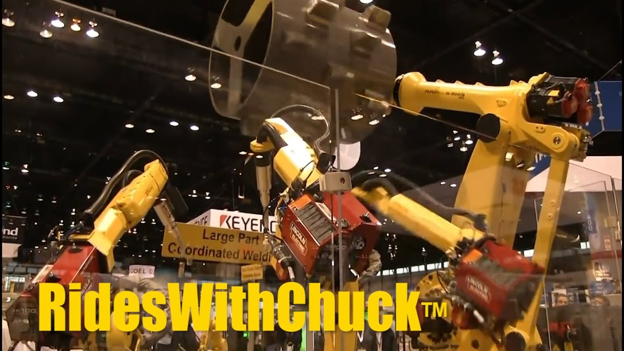 Automate 2017 Starts  Monday 3 April- I call it the Robot Show  This is from the 2015 show