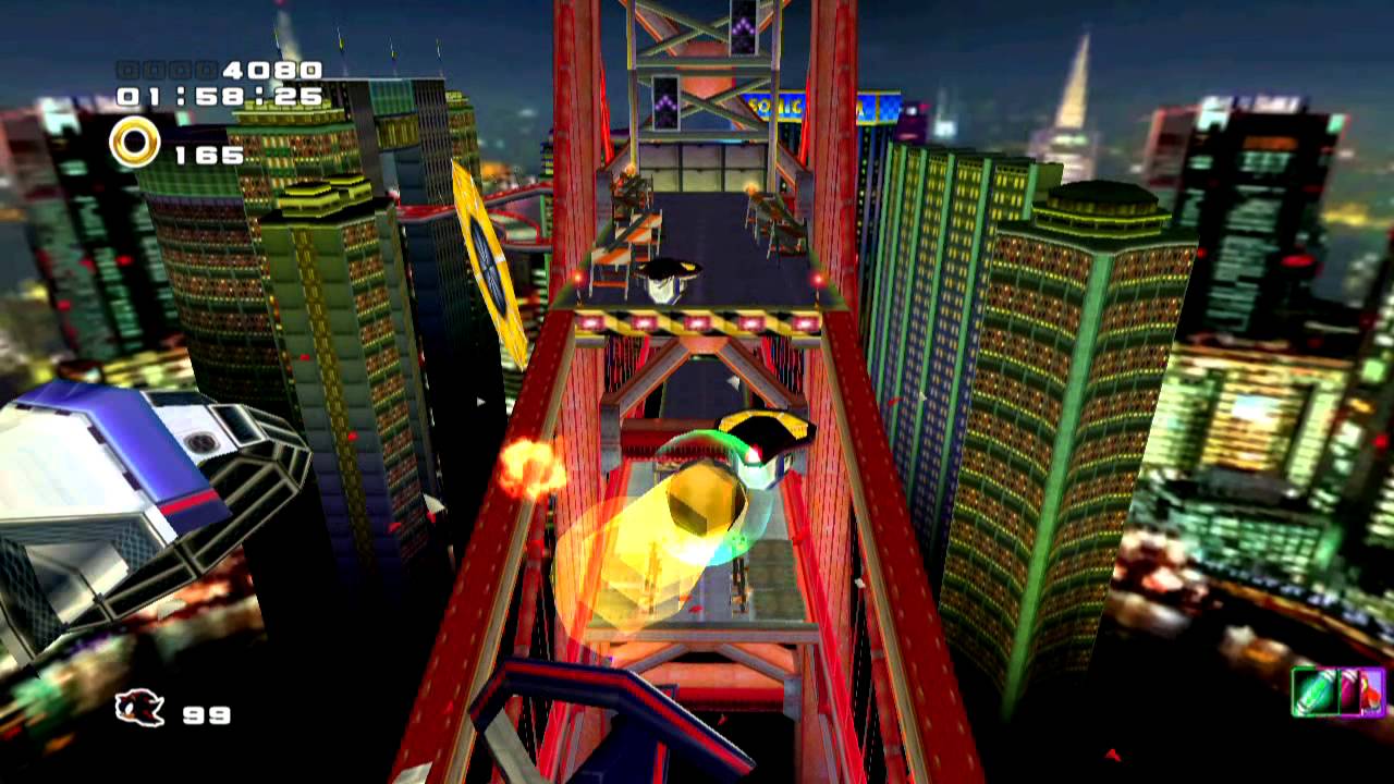 Sonic Adventure 2: Radical Highway Mission #1 - A Rank