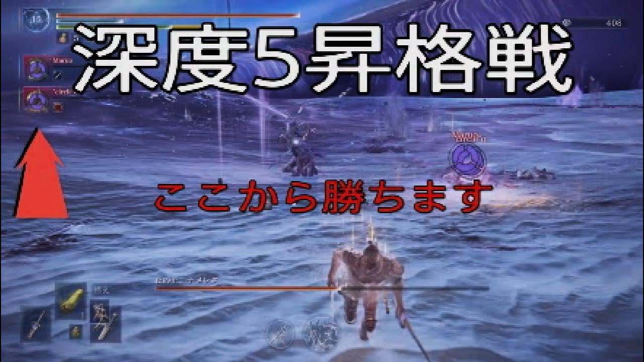 深度5昇格戦ナメレスキャリーした執行者【エルデンリングナイトレインフォーセイクンホロウズ/ELDENRINGNIGHTREIGN　TheForsakenHllows】