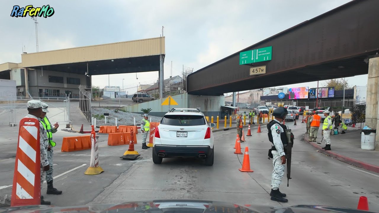 PASANDO LA FRONTERA POR MATAMOROS TAMAULIPAS