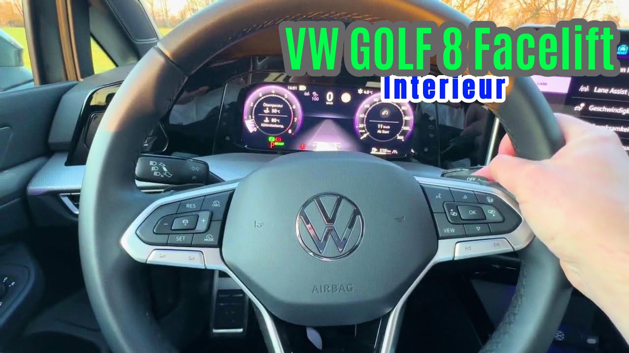 VW Golf 8 Facelift: Innenraum komplett erklärt – Ist er besser geworden?