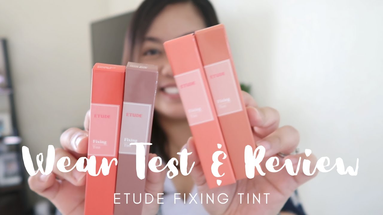 ETUDE FIXING TINT | WEAR TEST & REVIEW | IT'S ME SORAYA