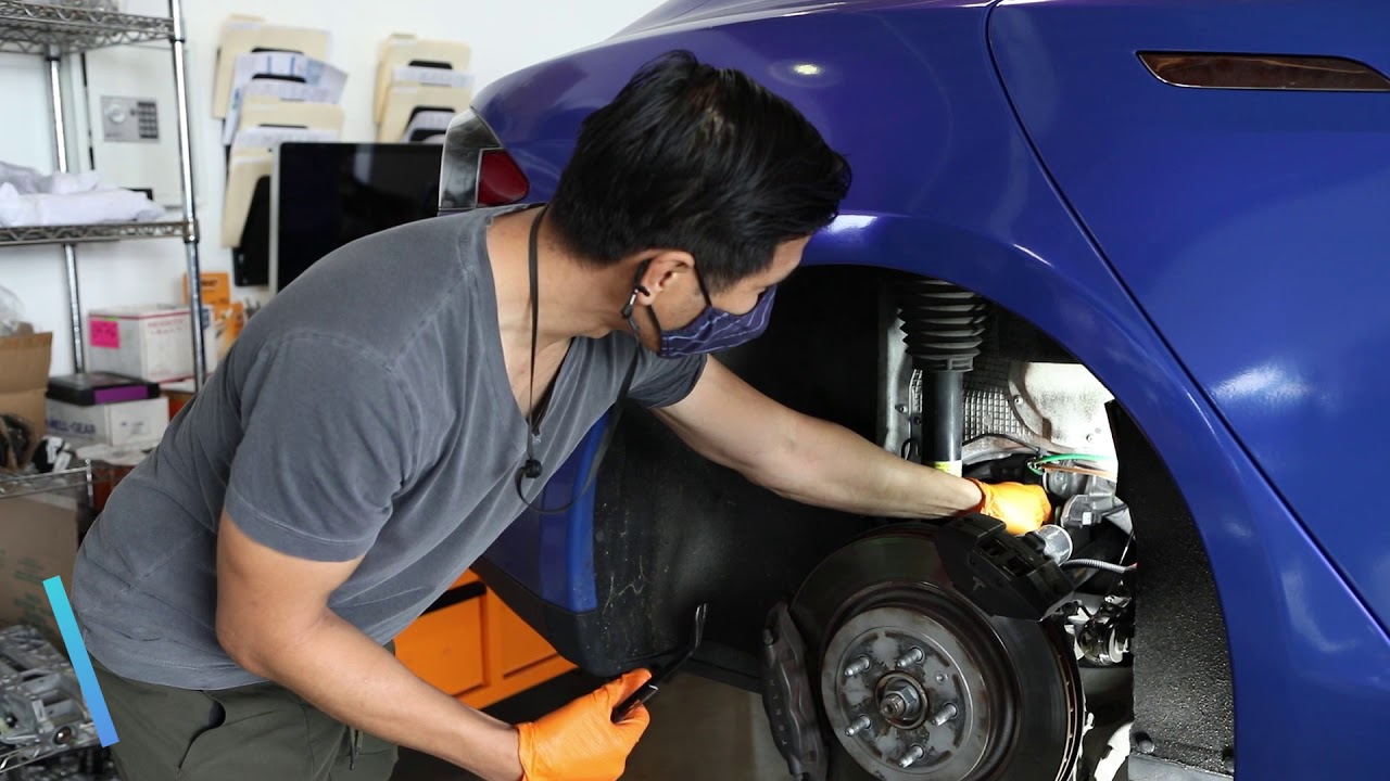 Evfixme N2itive Telsa Model S X Camber Arms, Control Arms & lowering link installation.RSX 1 Install