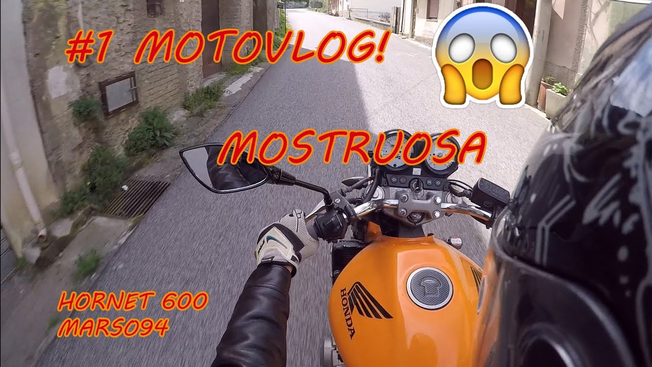 MOTOVLOG: vi presento la mia HORNET 600.. MOSTRUOSA! WHEELIE GOPRO HERO4 SILVER