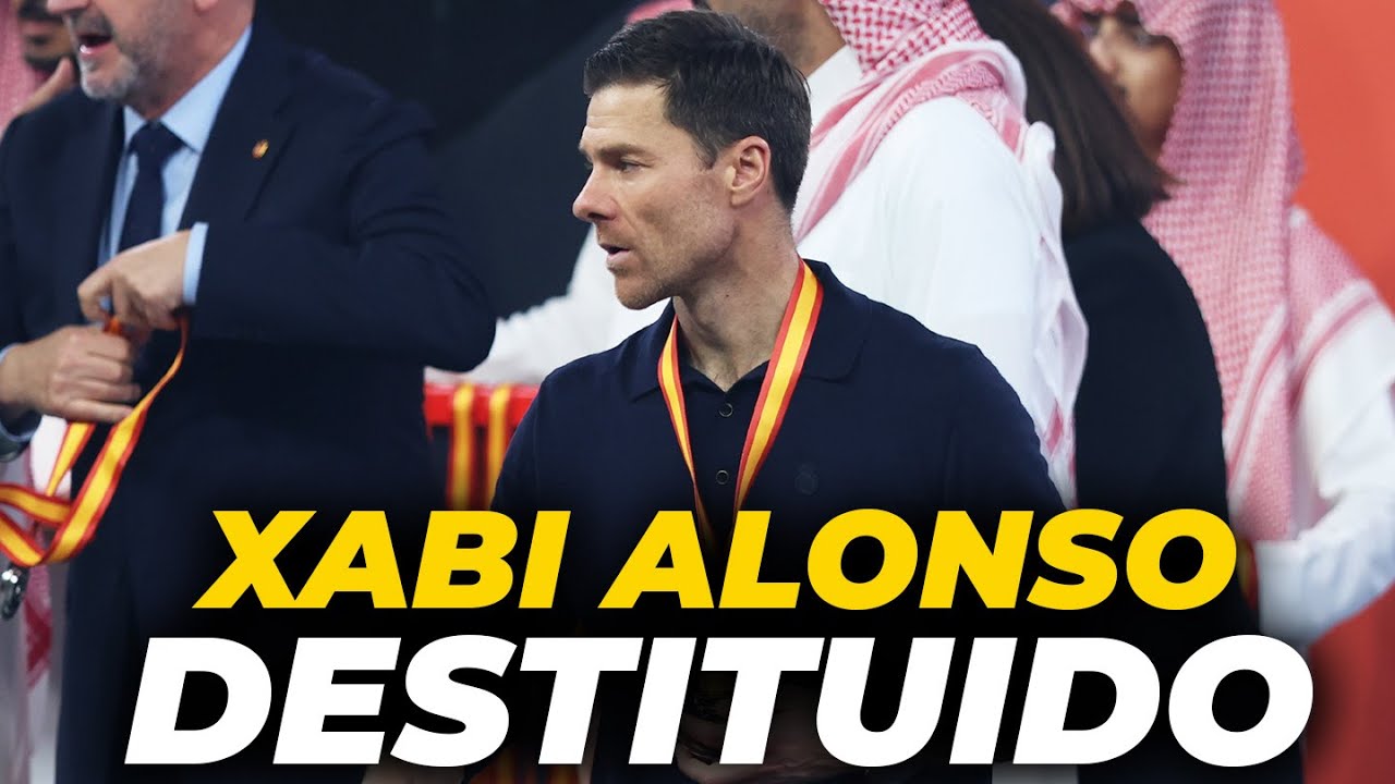 OFICIAL: XABI ALONSO, destituido como entrenador del REAL MADRID