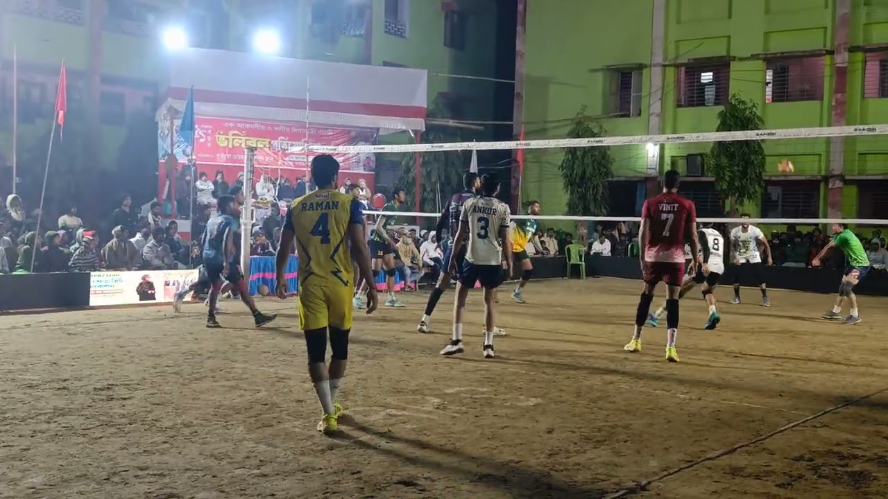 Indian volleyball team V/S Azamgarh final 1 set #lick #subscribe @#